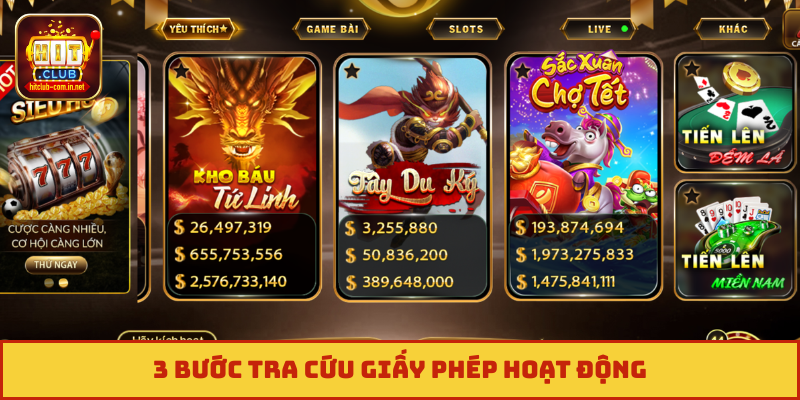 3 bước tra cứu giấy phép hoạt động