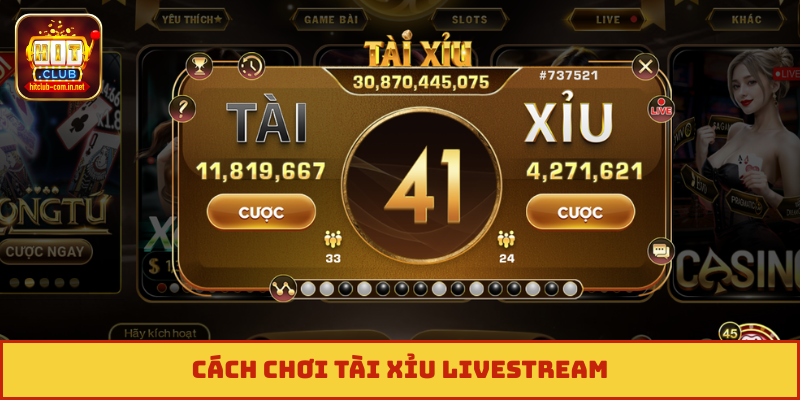tài xỉu livestream