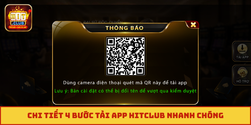 Chi tiết 4 bước tải app Hitclub nhanh chóng