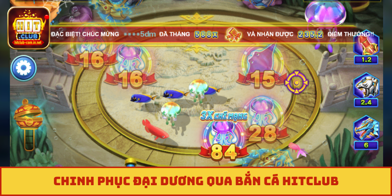 Chinh phục đại dương qua bắn cá Hitclub