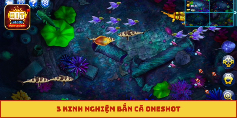 3 kinh nghiệm Bắn cá Oneshot