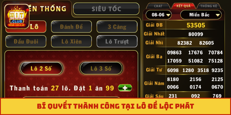 Bí quyết thành công tại lô đề lộc phát