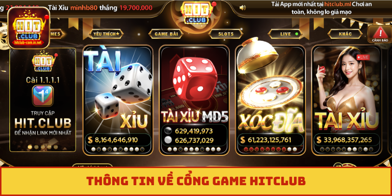 Thông tin về cổng game Hitclub